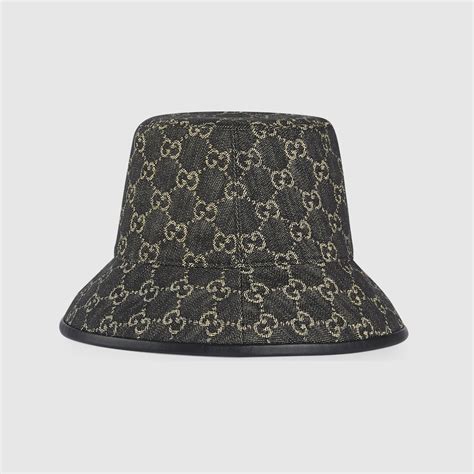 gucci liberty bucket hat|Gucci bucket hat denim.